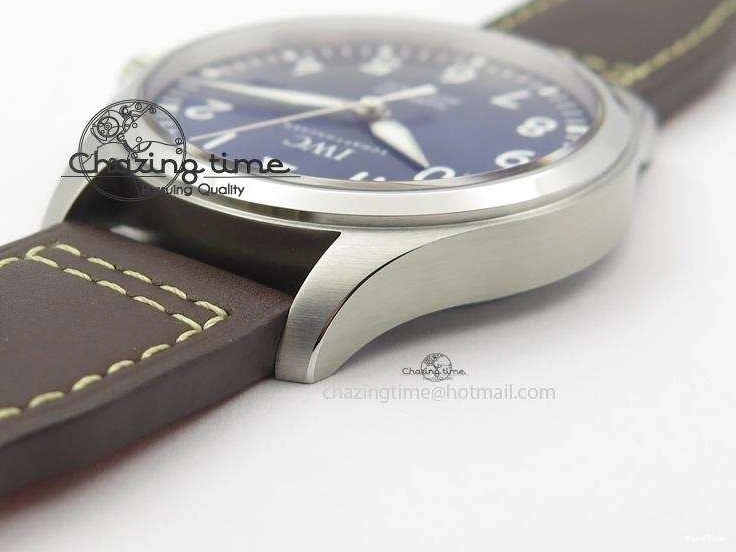 MIROTIME 0320 Mark XVIII Le Petit Prince IW327004 SS Mk Maker Best Edition Blue Dial On Brown Leather Strap A TimelessDesign 7296